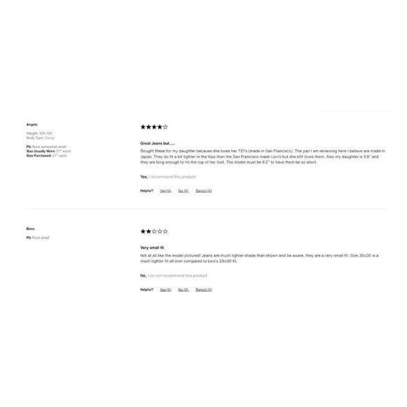 NWT Levi's Made & Crafted LMC 721 High Rise Skinny in Selvedge Cobalt Jeans 26 - Picture 10 of 11